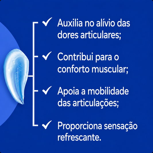 Gel Para Articulações - 100Gr