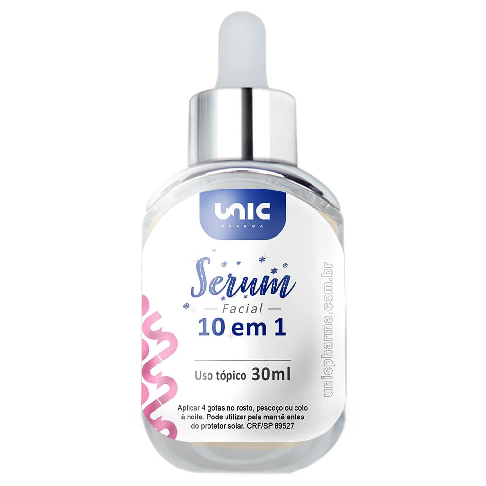 Sérum facial 10 em 1 - 30ml (Até 35 anos)