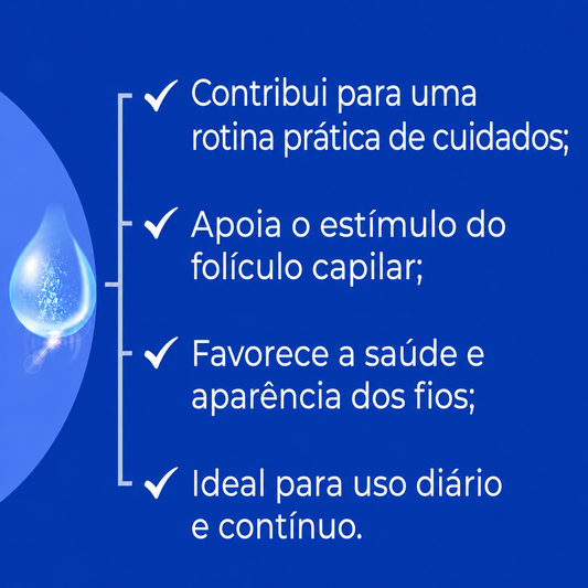 Minoxidil fator de crescimento em espuma 100ml