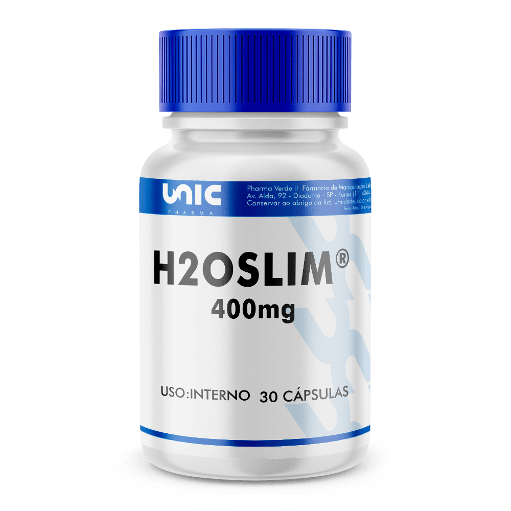 H2OSlim 400mg 30 Cápsulas - Bloqueador de Gorduras
