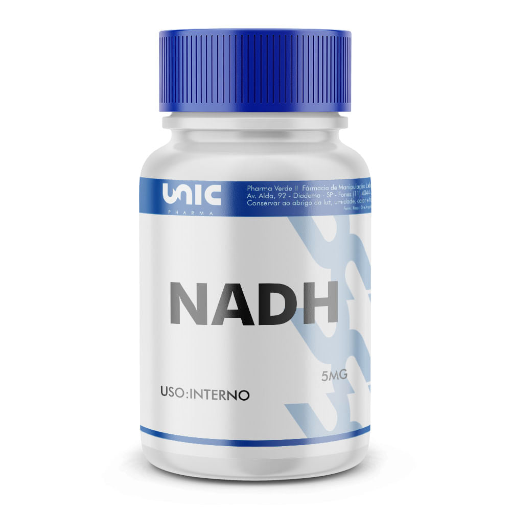 Nadh 5mg 30 cápsulas