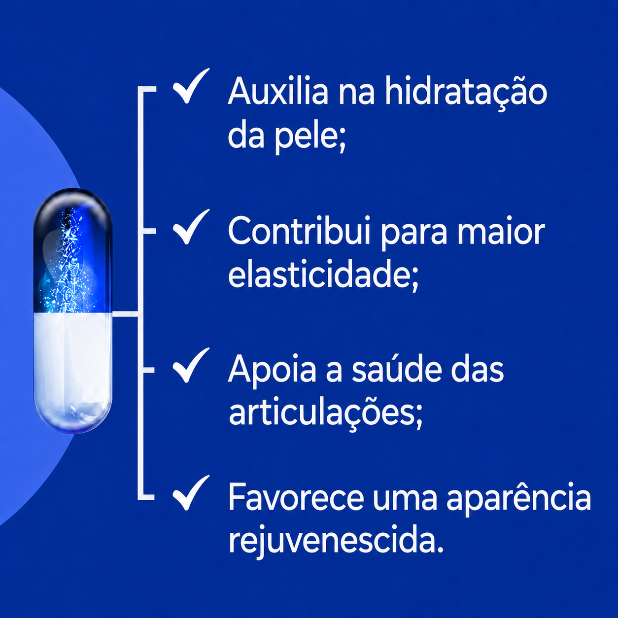 Kit 3 Ácido Hialurônico 40mg 30 Cáps