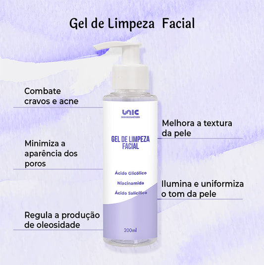 Gel de Limpeza Facial 200ml