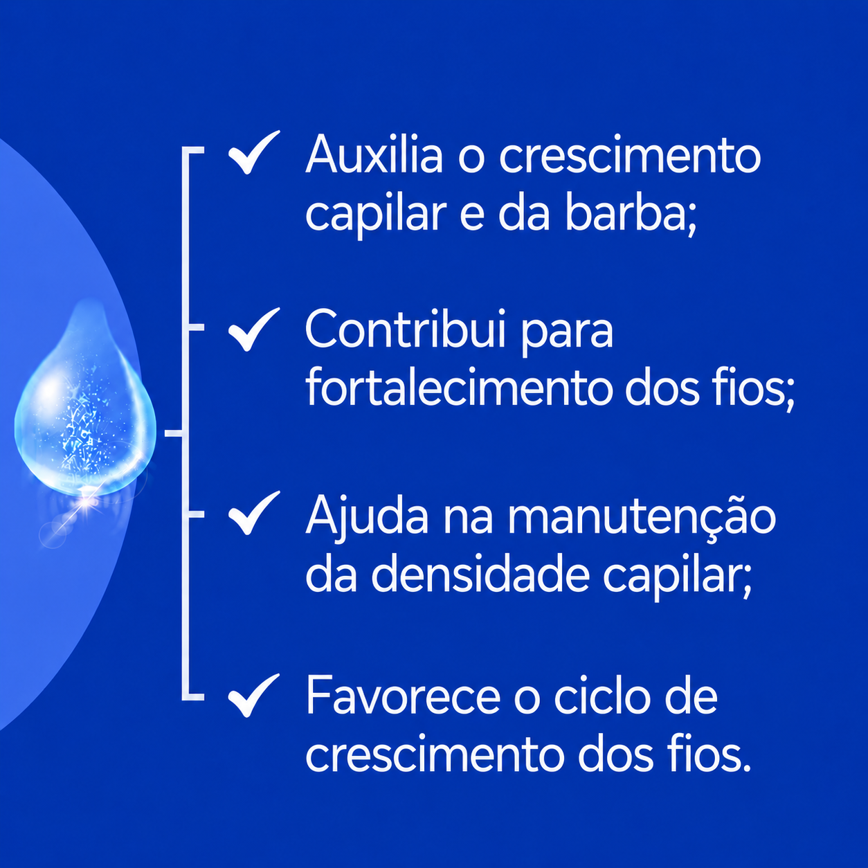 Minoxidil + D-Pantenol + Auxina Tricógena + Queratina 120ml