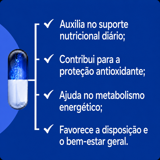 Spirulina 500mg 60 Cápsulas Vegan
