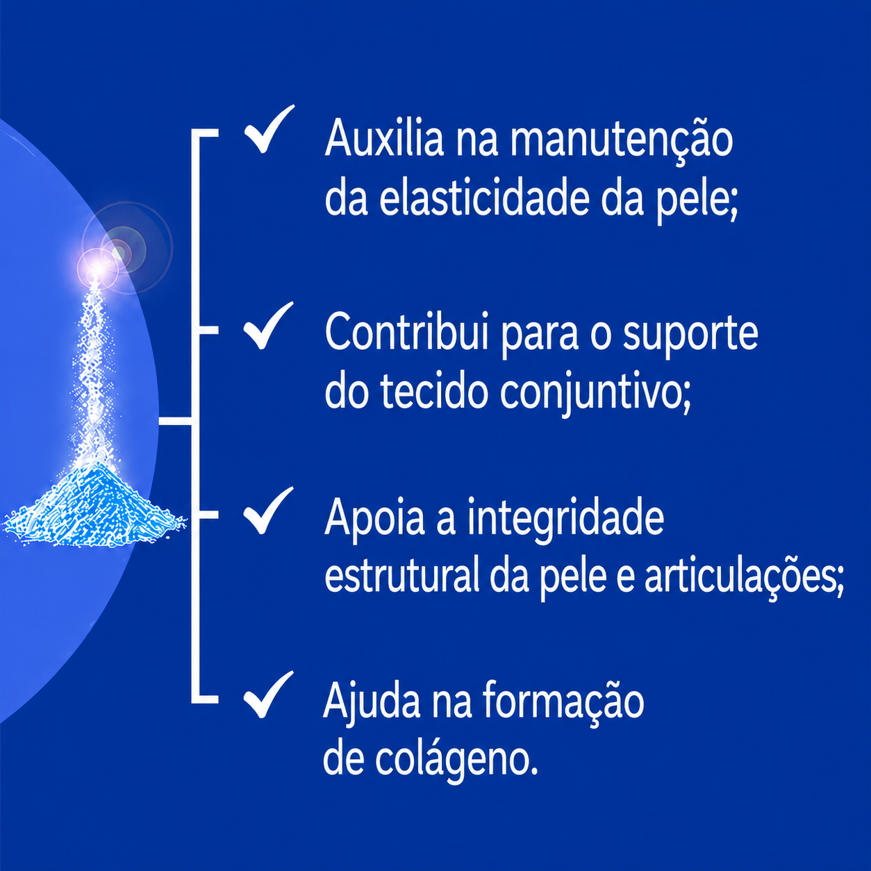 Colágeno hidrolisado puro em pó 200g