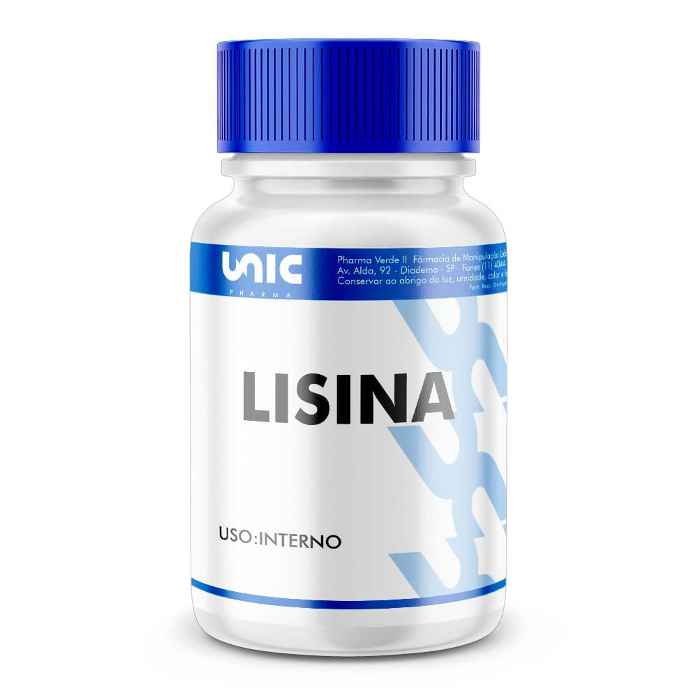 Lisina 250mg 30Cáps