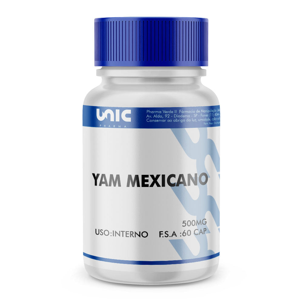 Yam Mexicano (Inhame Selvagem) 500mg
