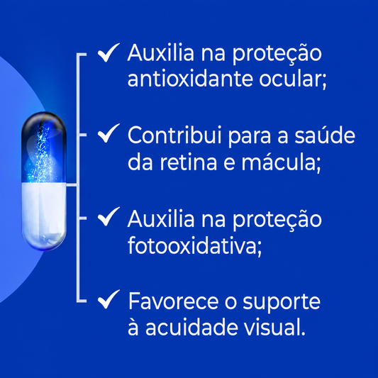 Zeaxantina Com Luteina - 30 Cápsulas