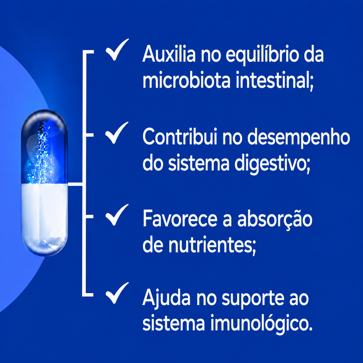 Bifidobacterium infantil 1 Bilhão - 60caps