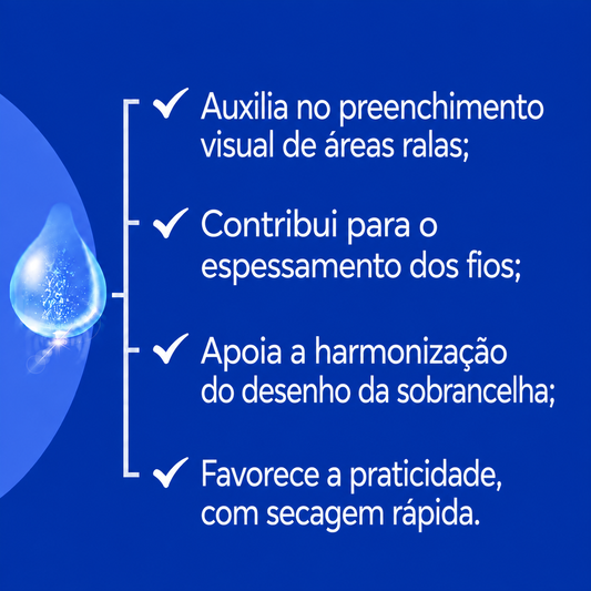 Minoxidil para sobrancelhas 10ml