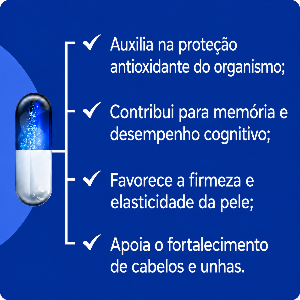 Pqq + nutricolin com selo de autenticidade