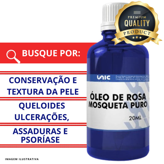 Óleo De Rosa Mosqueta Puro - 20Ml
