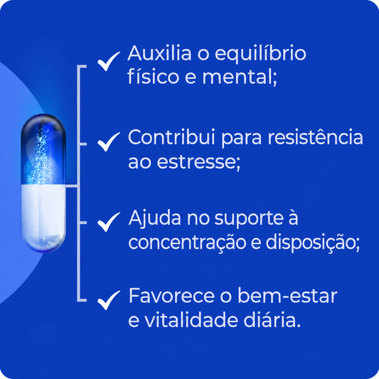 Rhodiola + Ashwagandha + Exselen 30 Doses