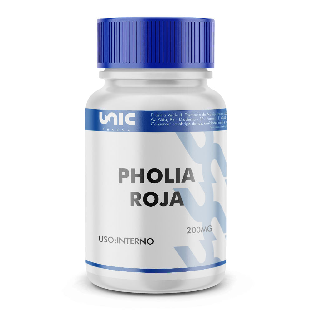 Pholia roja 200mg com selo de autenticidade