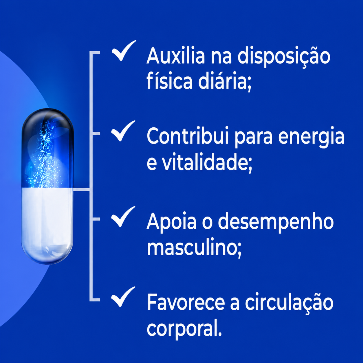 Vitamina E + Ioimbin + Long Jack - 30 Doses