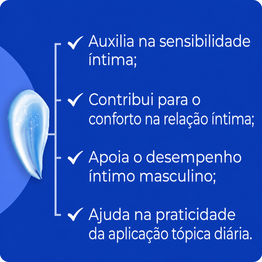 Retardante Sexual Masculino (Gel Creme) 15g