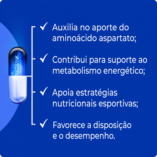 Ácido L-aspártico 500mg