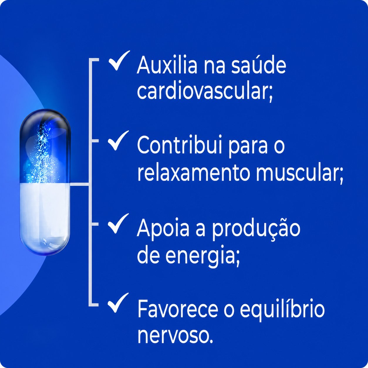 Magnésio Taurato 500mg - 90caps