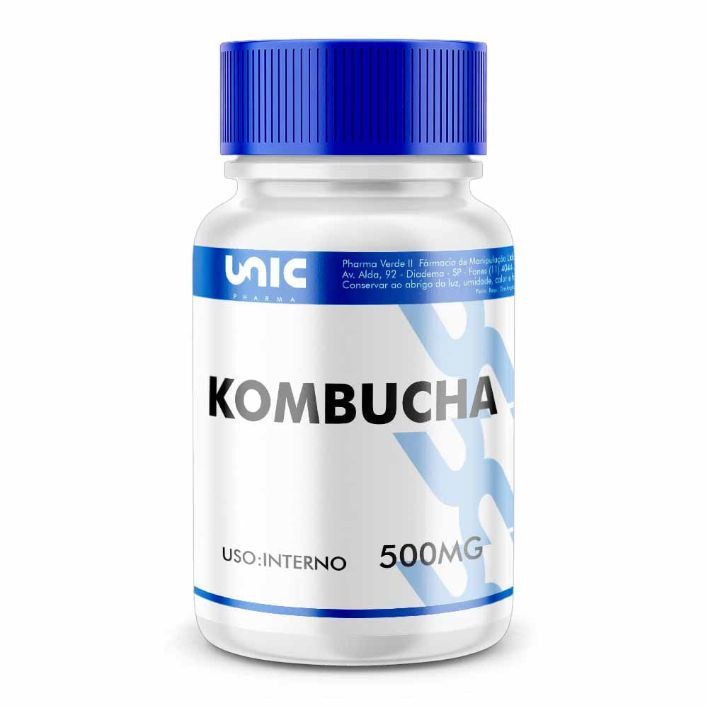 Kombucha 500mg - 60 Cáps