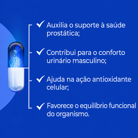 Composto Saúde da Próstata 30 doses