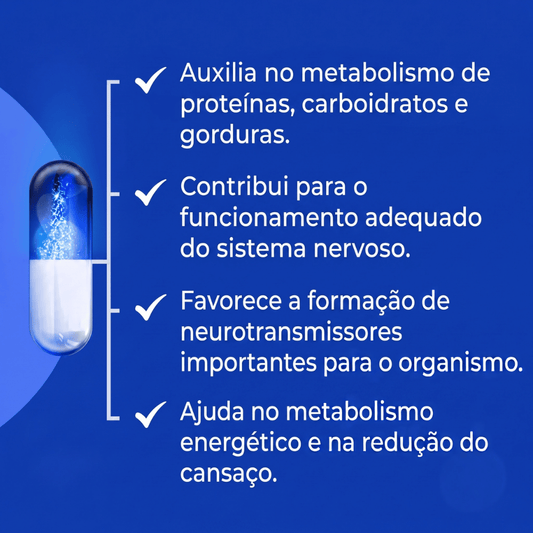 Piridoxal 5 Fosfato 50Mg - 30 Cápsulas