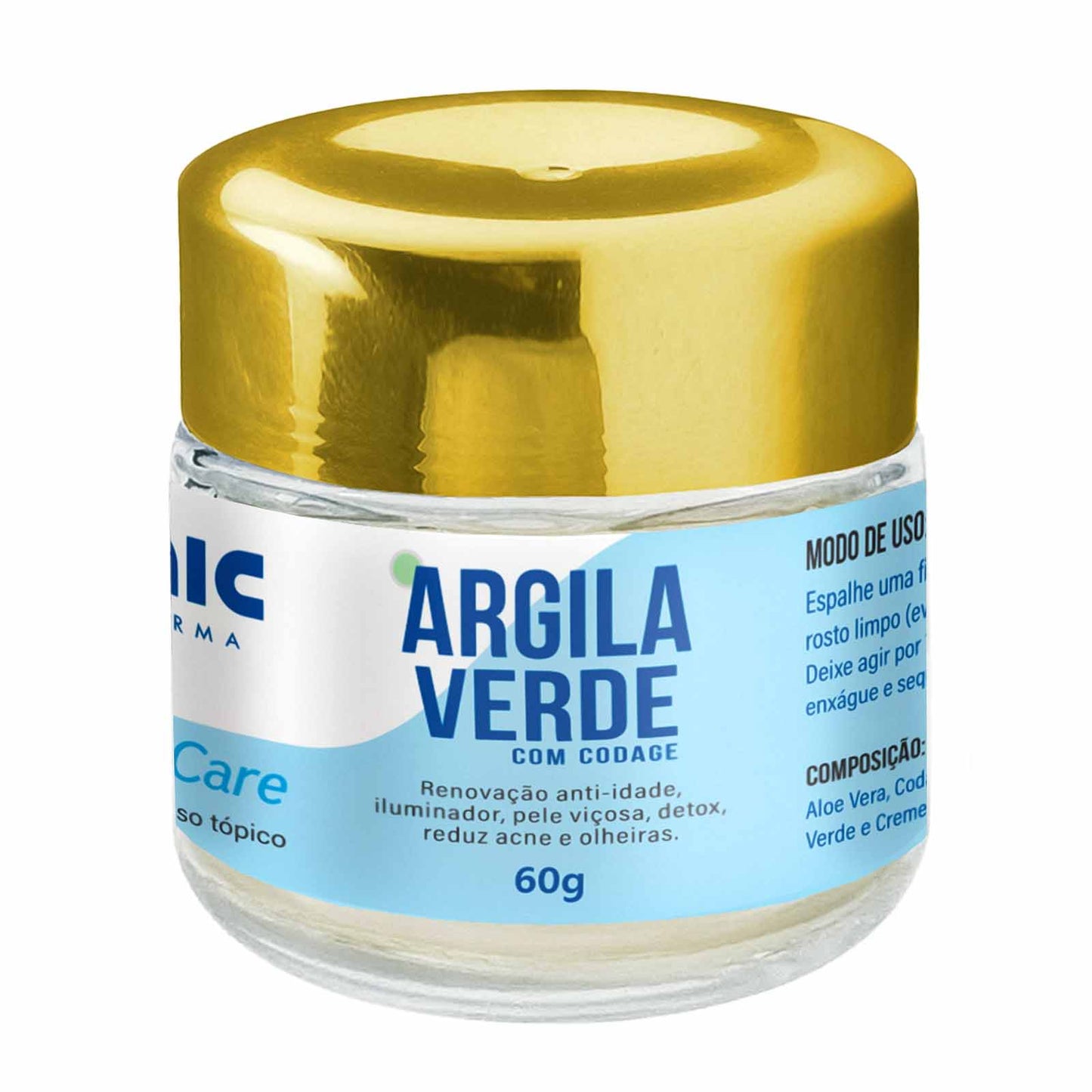 Máscara de Argila Verde com Codage 60g