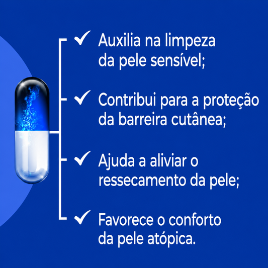 Sabonete para Dermatite Atópica Líquido 300ml
