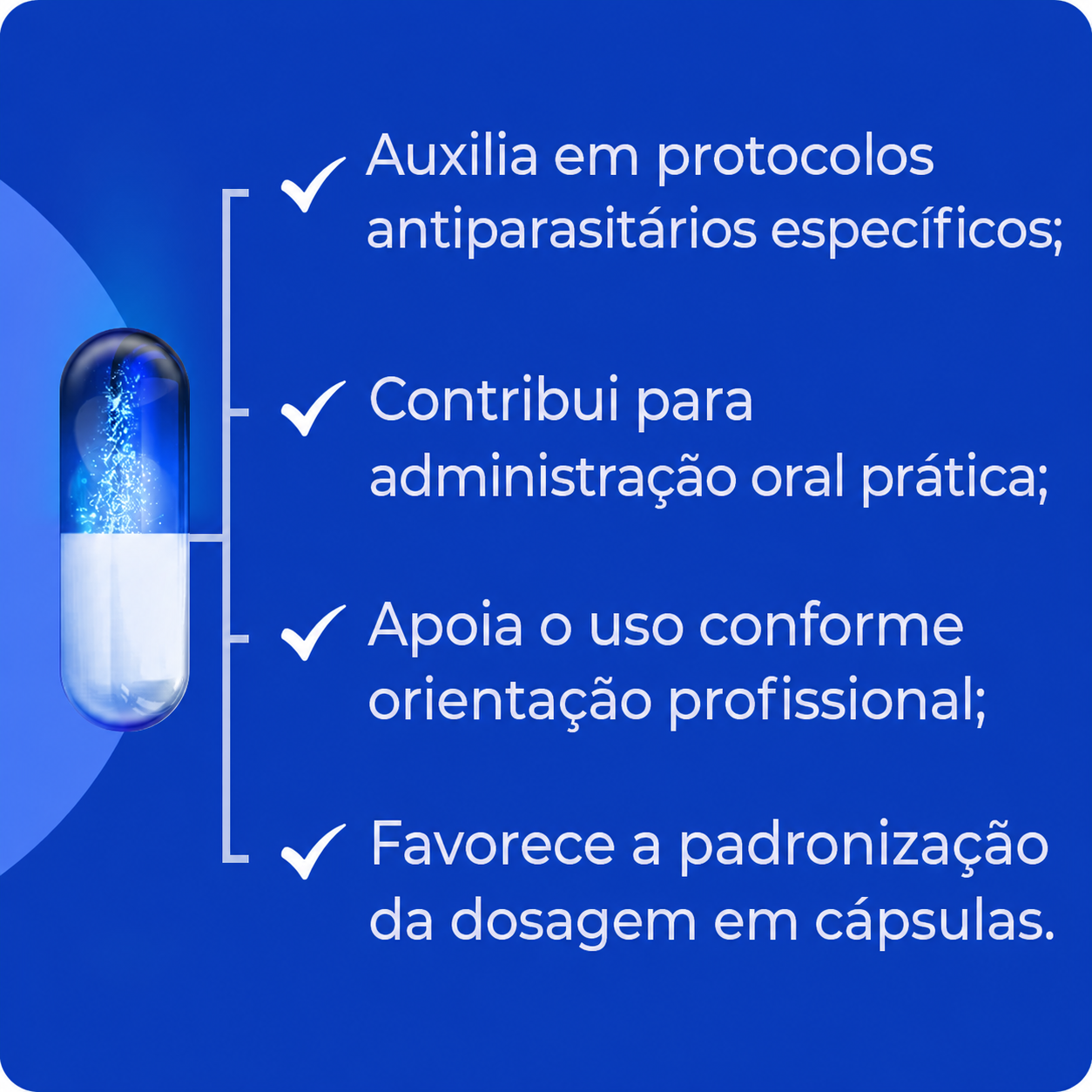 Ivermectina 6 Mg - 04 Cápsulas
