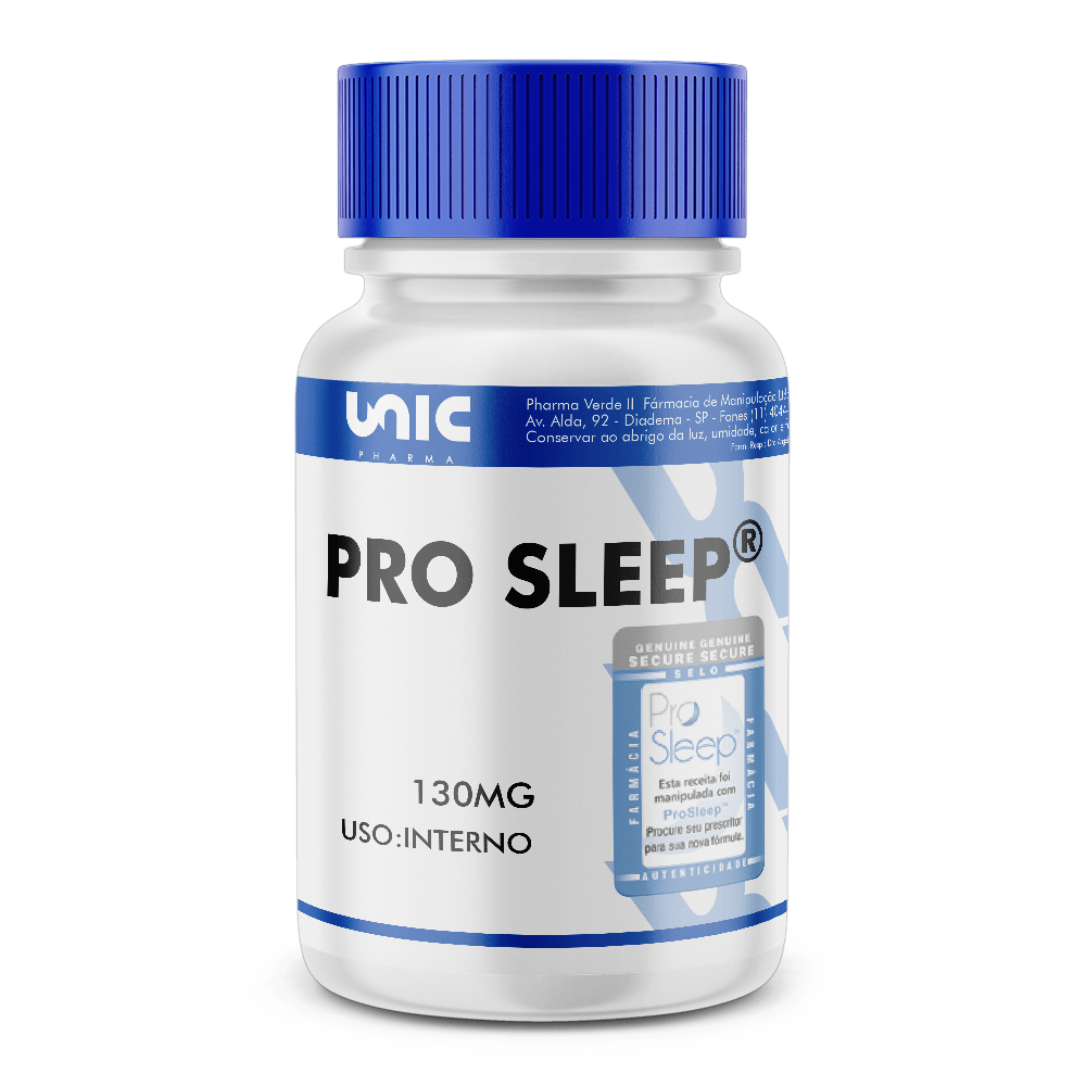 Pro Sleep 130mg com selo de autenticidade