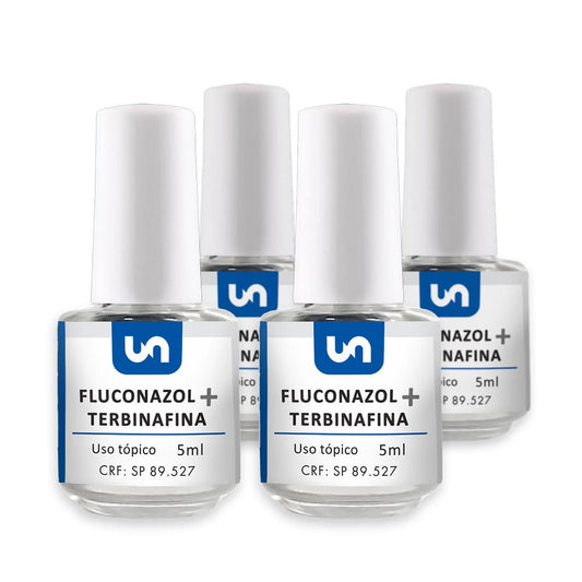 Kit 4 Fluconazol + Terbinafina esmalte