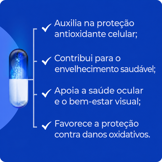 Astaxantina 4mg 30 Cápsulas Vegan