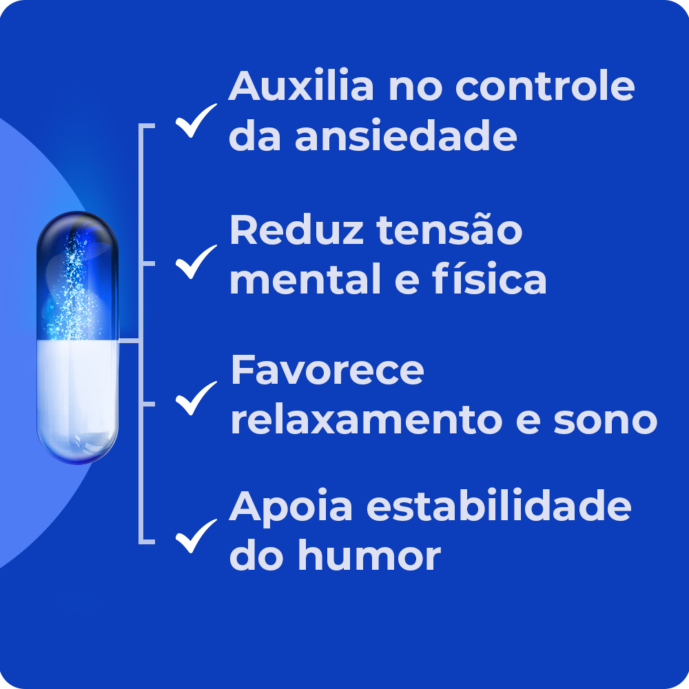 AnsieCalm + (Crise de Ansiedade) 30 doses