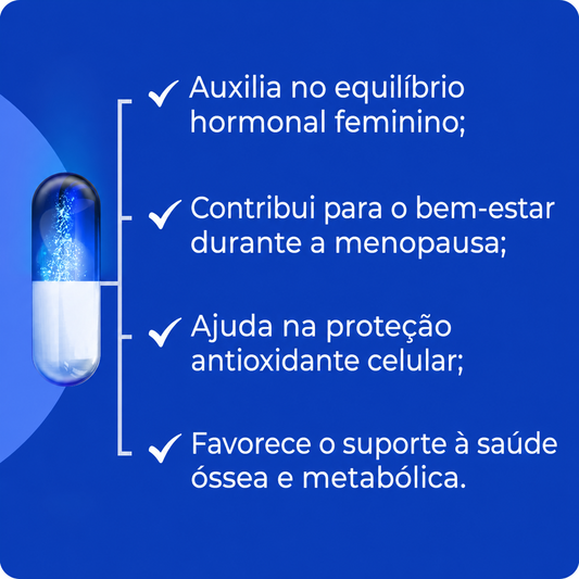 Isoflavona de soja 80mg
