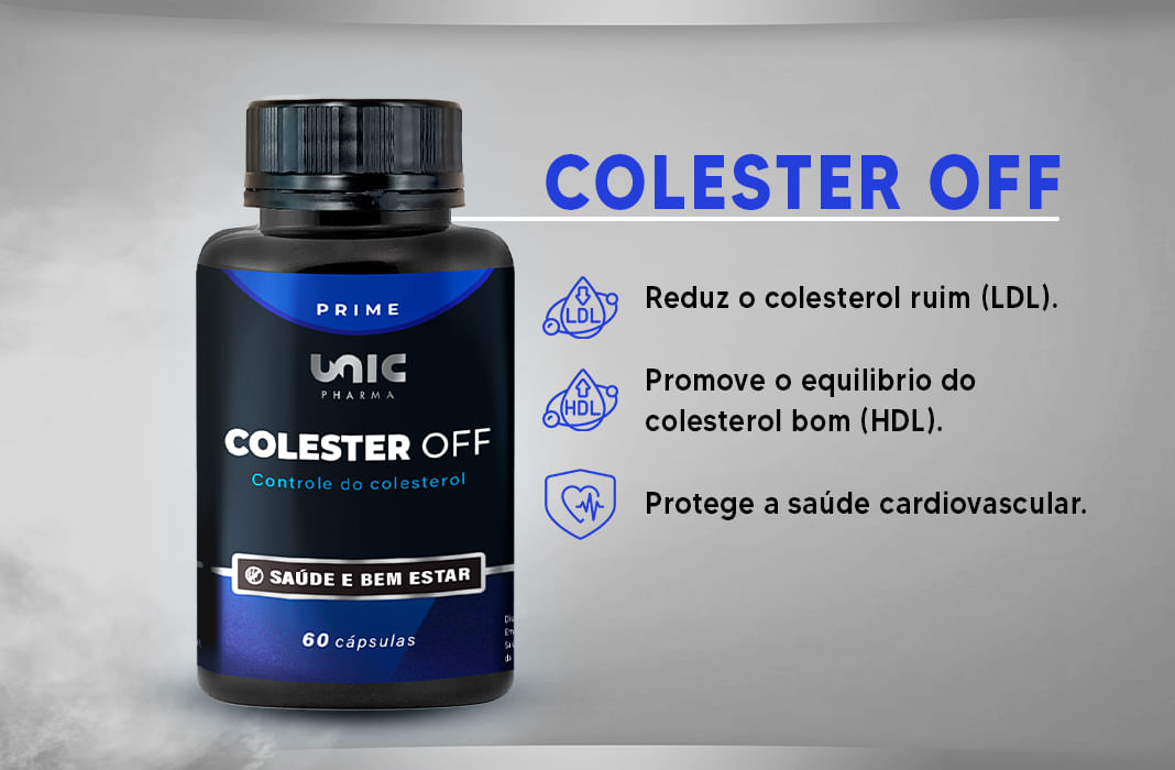 Colester OFF - Controle do Colesterol - 60 Caps