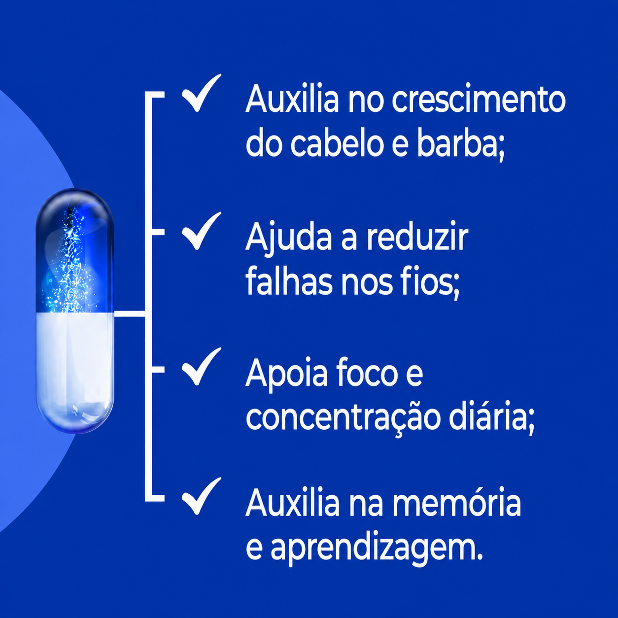 Kit MagMental (30 Caps.) mais Minoxidil 5% (Spray 120ml)