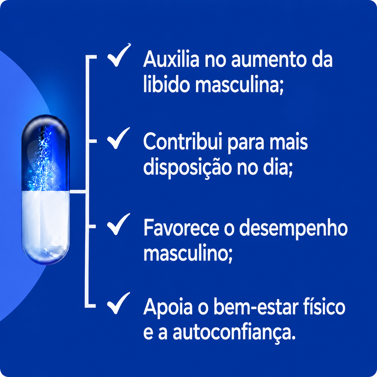 V-Turbo - Estimulante Masculino 30 Cápsulas