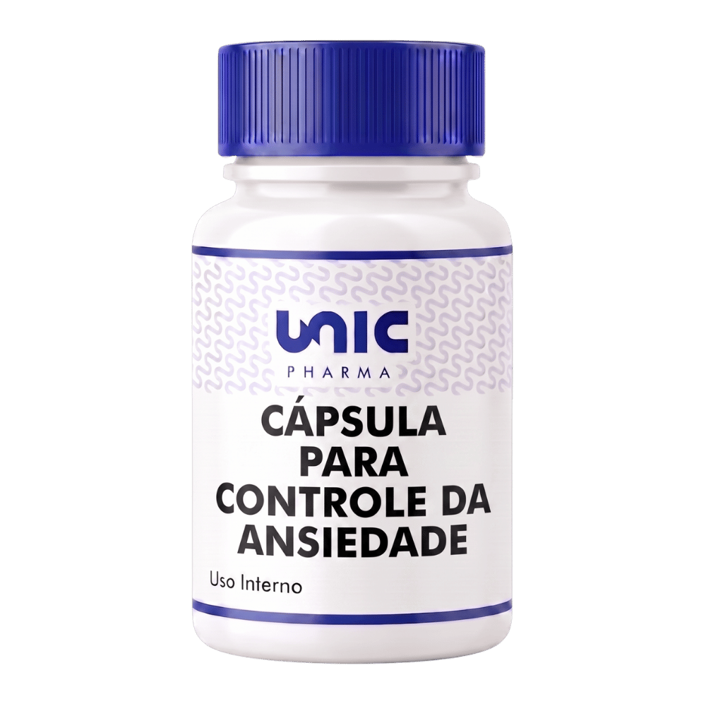 Cápsula Para Controle Da Ansiedade - 30 Cápsulas