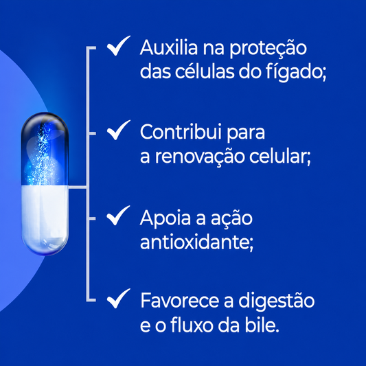 Silimarina (Carduus marianus) 200mg 60 Cápsulas Vegan
