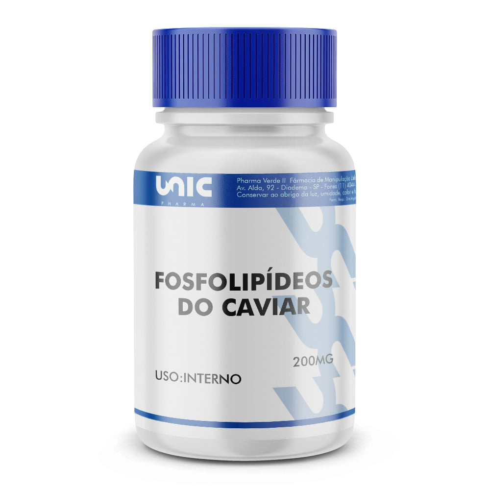 Fosfolipídeos do Caviar 200mg