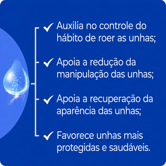 Kit 3 Esmalte Unicpharma Antionicofagia 5ml Inibe Roer Unhas Sem Sabor