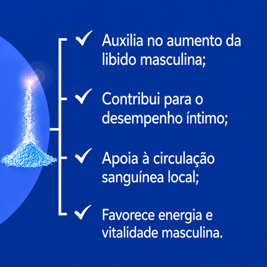 Estimulante Masculino Em Sachê - 30 Envelopes
