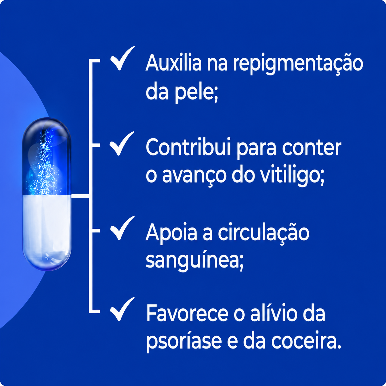 Kit Mamacadela 500mg 60 Caps + Pomada De Mamacadela Para Vitiligo 20% 60g