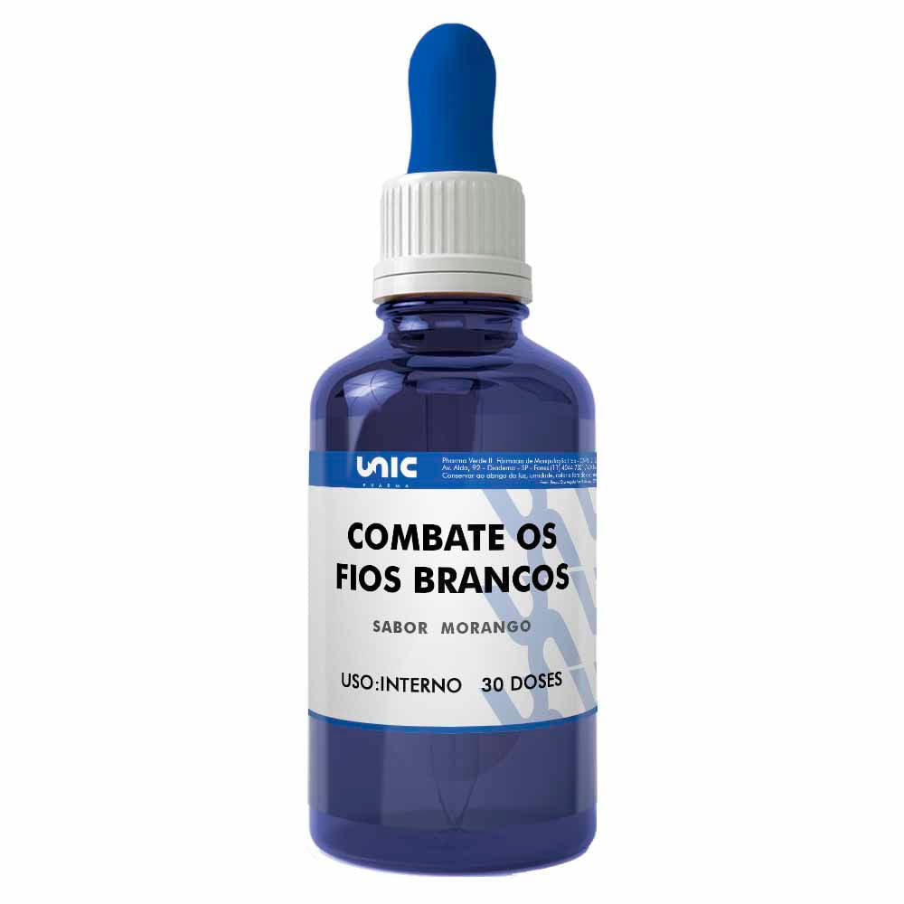 Combate os Fios brancos 30 Doses