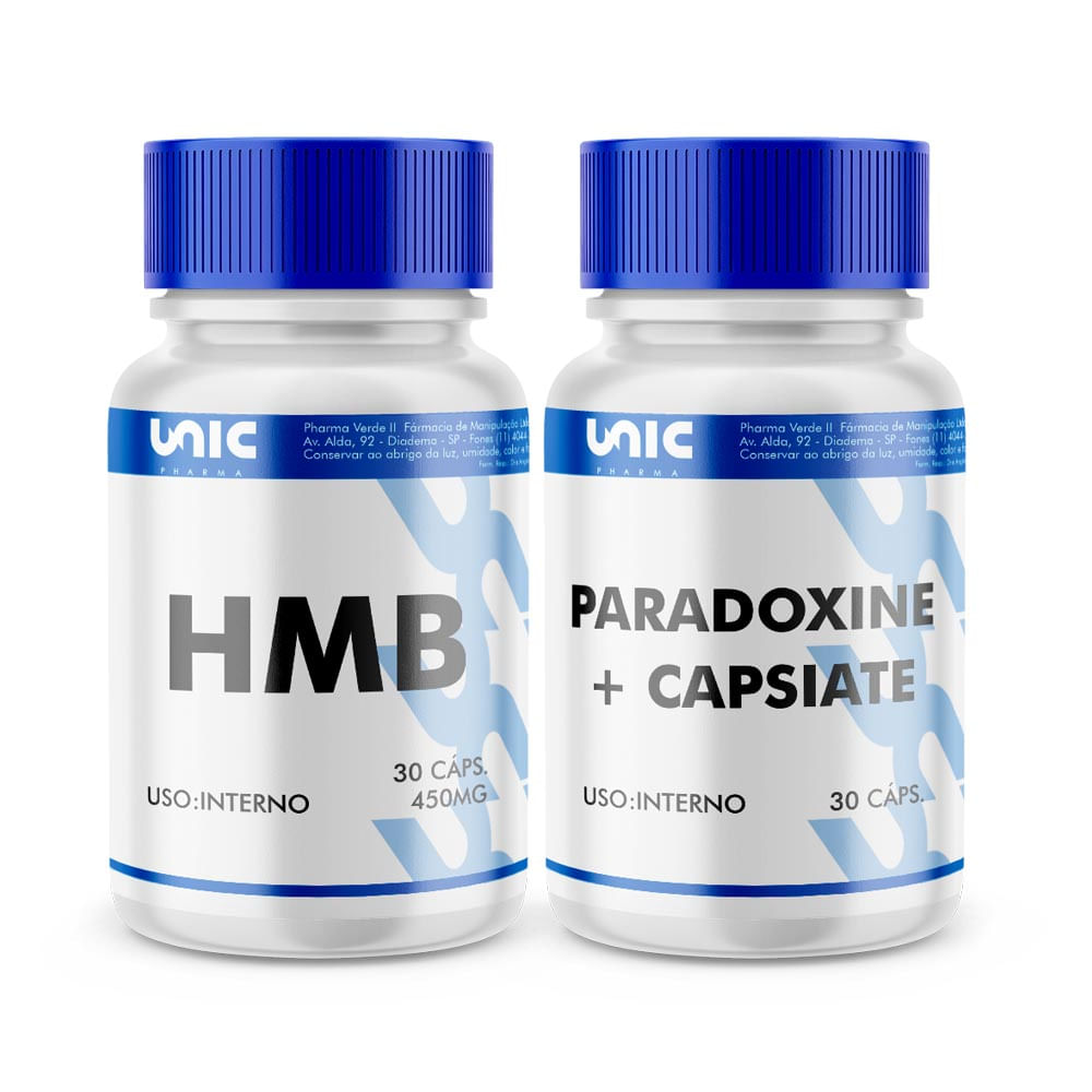 Paradoxine mais capsiate e HMB