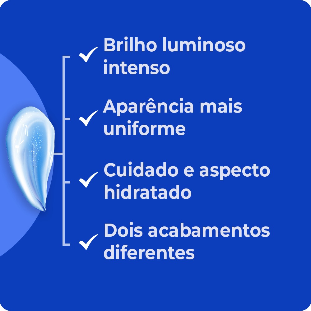 Kit Duo gloss de 4ml cada em embalagem fone