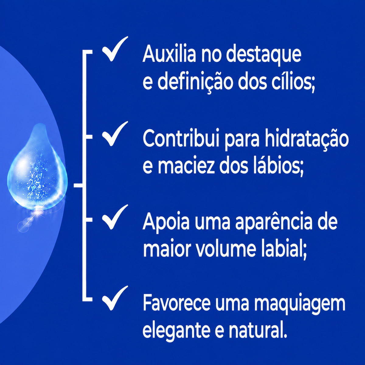 Mascara Alongadora Para Cílios 9Ml + Preenchimento Labial Em Gloss 6Gr