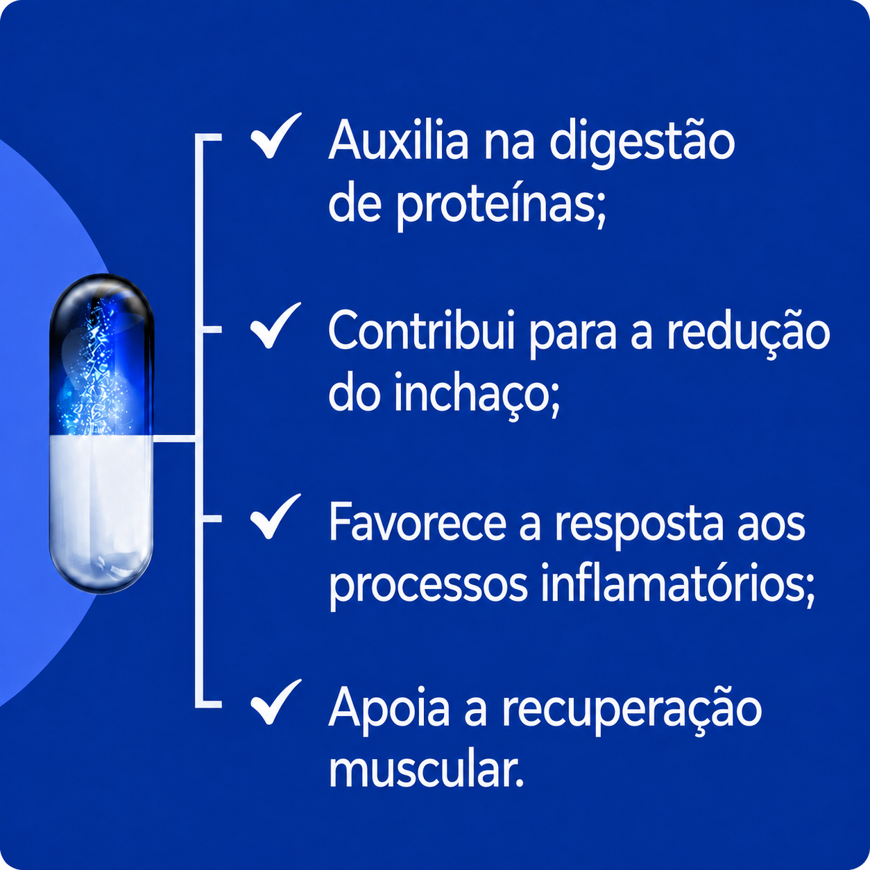Bromelina 700Mg - 60 Doses