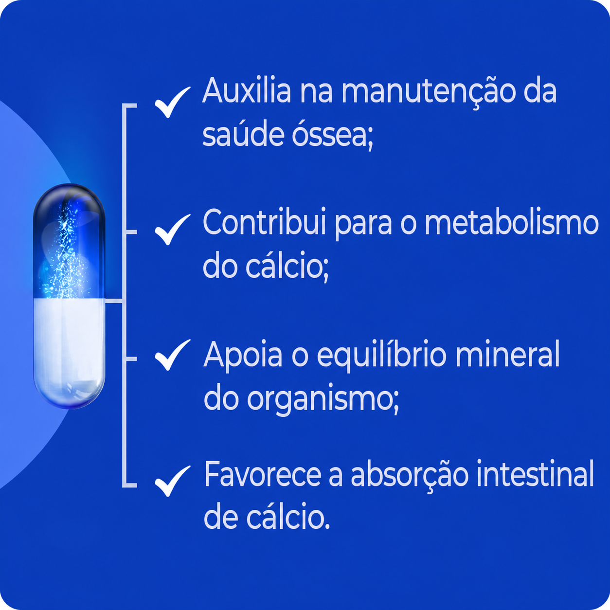 Vitamina D 400UI carbonato cálcio 600mg