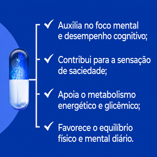 Kit MagMental 30 caps mais Inibidor de Apetite 60 Cáps